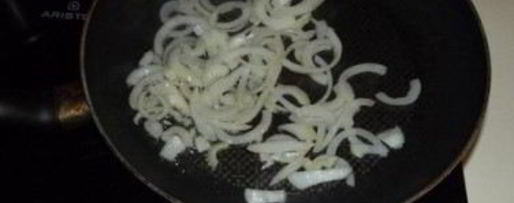 Шаг 1: печени с гречкой