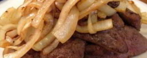 Шаг 7: печени с грибами