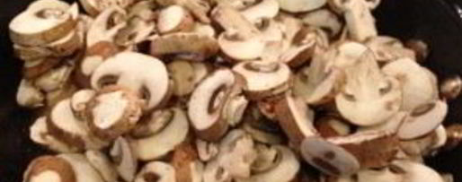 Шаг 8: печени с грибами