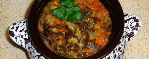 Шаг 9: печени с кабачками в горшочке