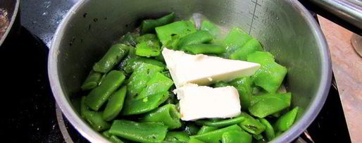 Шаг 1: печени с плоской стручковой фасолью