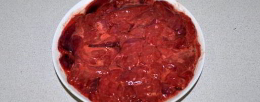 Шаг 1: печени с восточным соусом