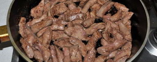 Шаг 3: печени с восточным соусом