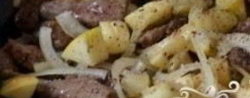 Шаг 5: печени с яблоками
