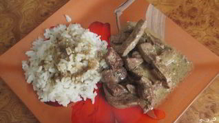 Рецепт Печени, тушенной в соусе