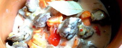 Шаг 20: печени в горшочке в сметанно-томатном соусе с овощами