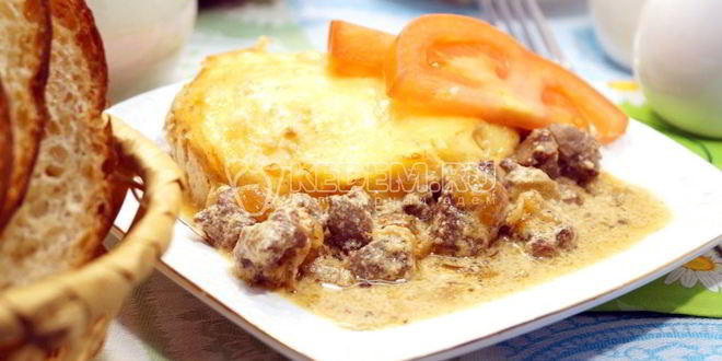 Рецепт печени в горшочке