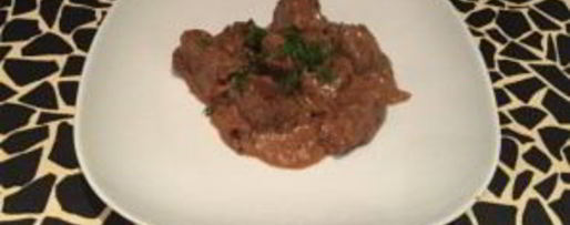 Шаг 5: печени в мультиварке со сметаной