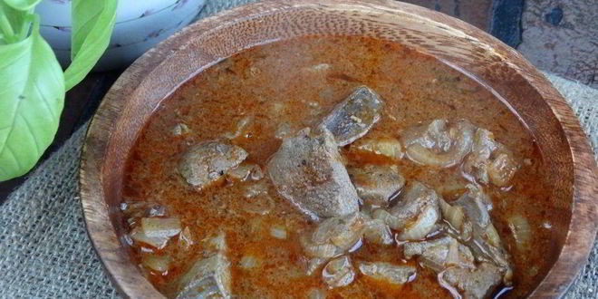 Рецепт печени в соусе