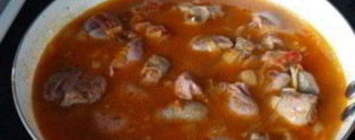 Шаг 3: печени в соусе