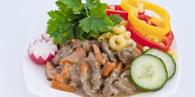 Рецепт печени в сырном соусе