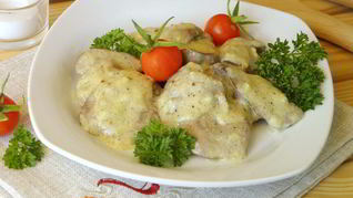 Рецепт Печенки под соусом