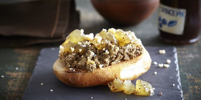 Рецепт рубленной говяжьей печенки