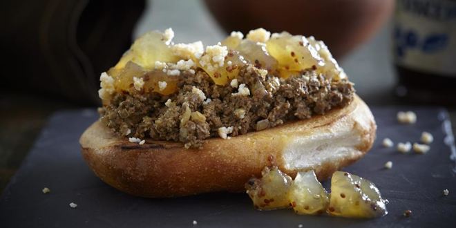 Рецепт рубленной говяжьей печенки