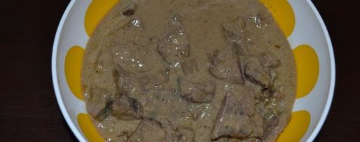 Шаг 6: свиной печени в сметане в мультиварке