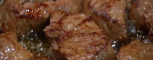 Шаг 1: телячьей печени в винном соусе с шалфеем