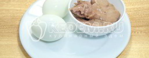 Шаг 4: волованов с печенью трески