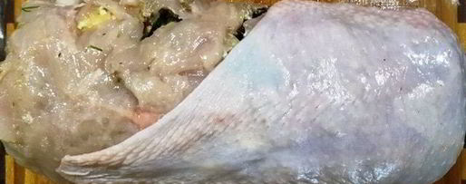 Шаг 14: запеченных куриных грудок с печенью