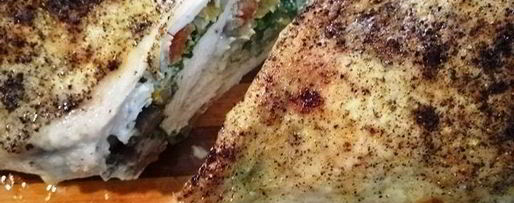 Шаг 16: запеченных куриных грудок с печенью