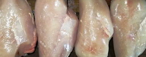 Шаг 2: запеченных куриных грудок с печенью