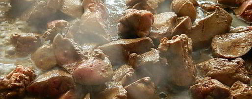 Шаг 4: жареной картошечки с печенью