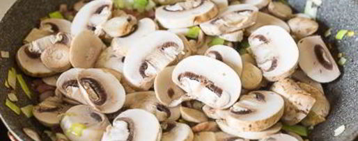 Шаг 9: жареной утиной печени с грибами