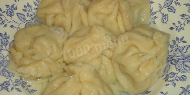 Рецепт хинкали из теста с мясом
