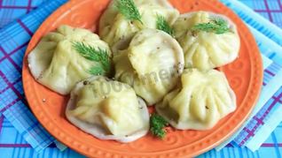 Рецепт Хинкали в мультиварке на пару