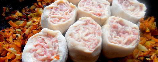 Шаг 20: ленивых пельменей на овощной подушке