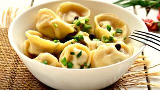 Рецепт Мясных пельменей к праздничному столу