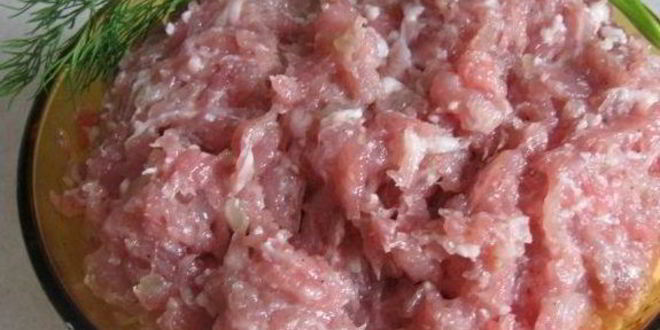 Рецепт мяса для пельменей