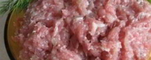 Шаг 2: мяса для пельменей
