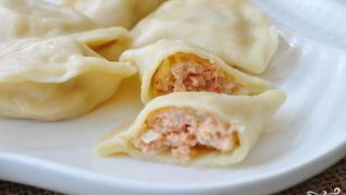 Рецепт Пельменей с лососем