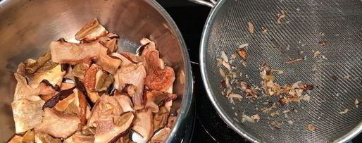 Шаг 4: пельменей с рыбой и белыми грибами