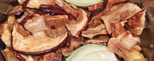 Шаг 5: пельменей с рыбой и белыми грибами