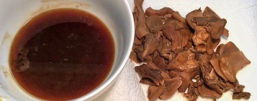 Шаг 6: пельменей с рыбой и белыми грибами