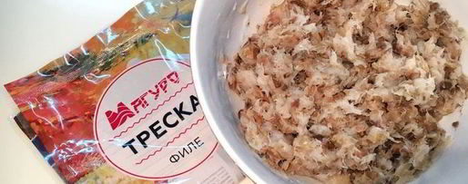 Шаг 9: пельменей с рыбой и белыми грибами