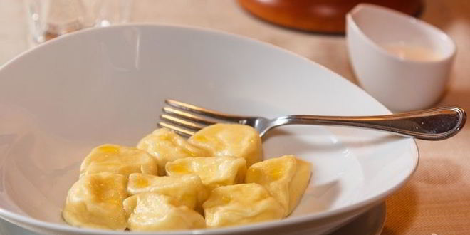 Рецепт пельменей с творогом