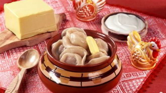 Рецепт Пельменей в горшочках в аэрогриле