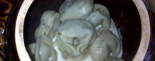 Шаг 2: пельменей в горшочках в аэрогриле