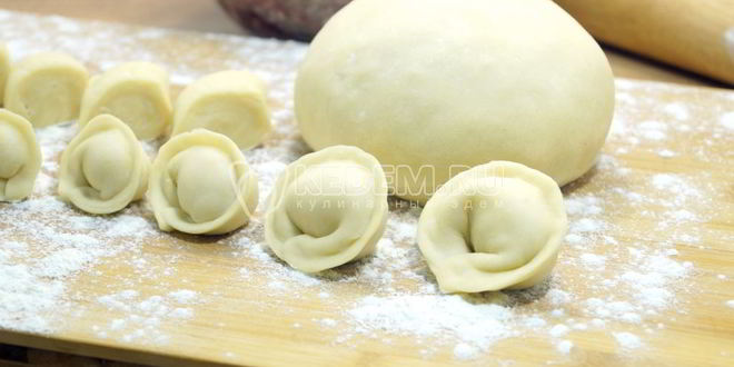 Рецепт пельменного теста