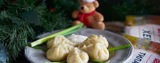 Шаг 12: рыбных пельменей елочки