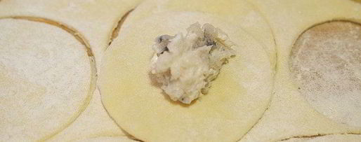 Шаг 6: рыбных пельменей елочки