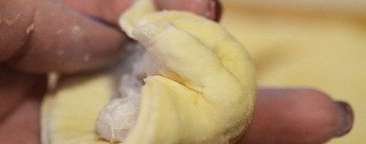 Шаг 8: рыбных пельменей елочки