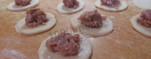 Шаг 13: теста для пельменей без яиц