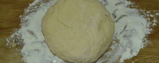 Шаг 11: теста для пельменей с полбяной мукой на воде