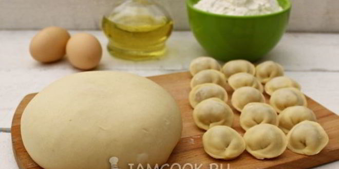 Рецепт теста с уксусом для пельменей