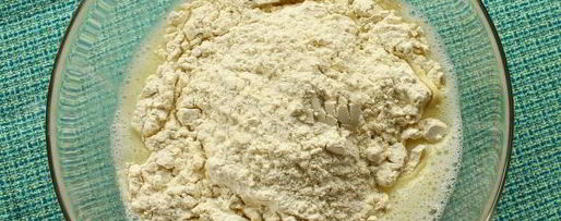 Шаг 5: теста с уксусом для пельменей