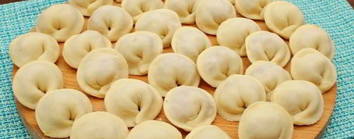 Шаг 8: теста с уксусом для пельменей