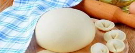 Шаг 3: вкусного теста для пельменей